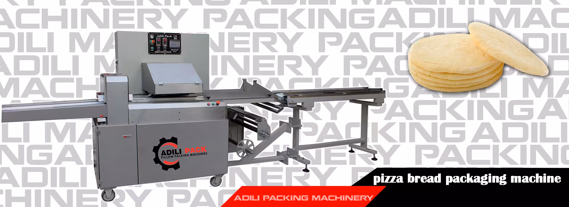 Pizza bread packaging machine Pizza bread packaging machine