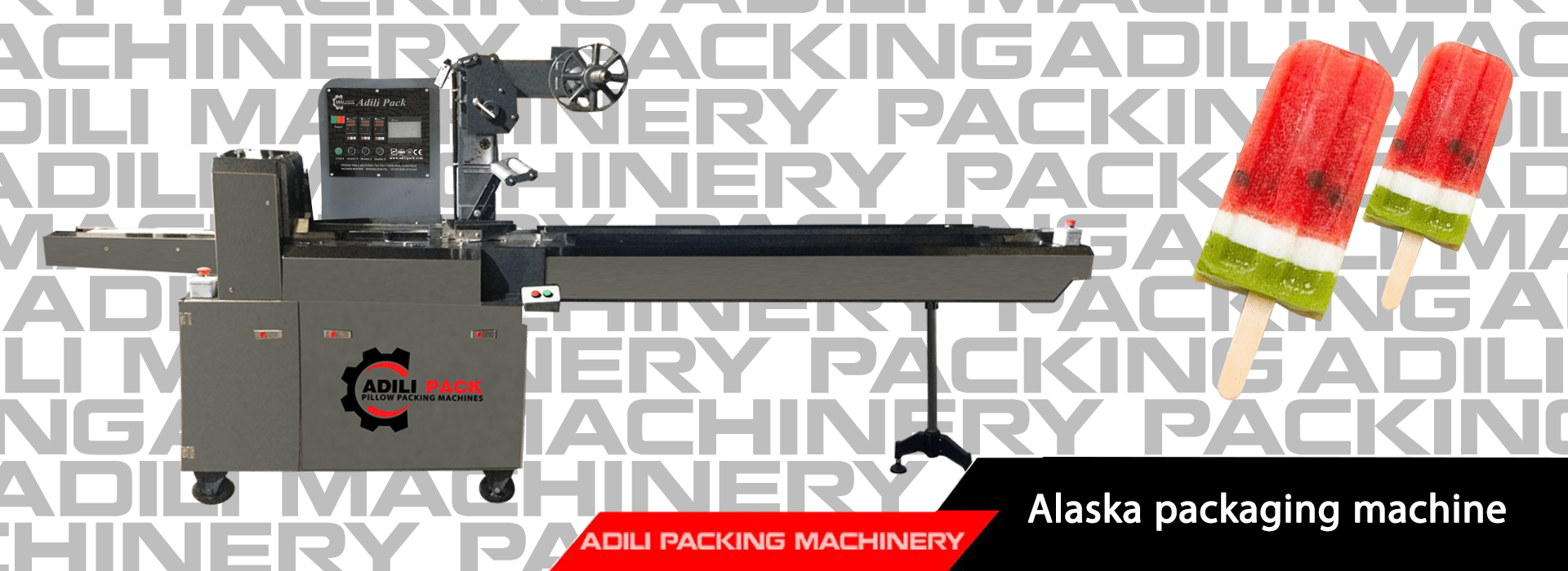 Alaska ice cream packaging machine