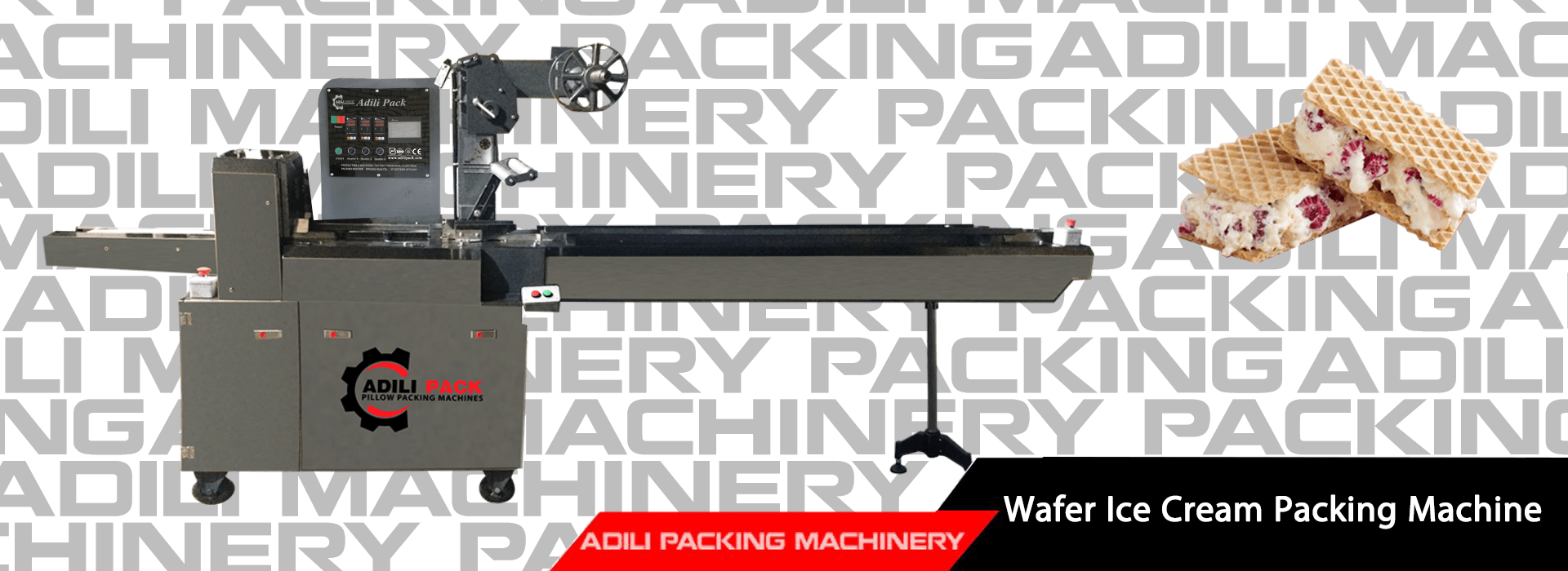 Straw ice cream packing machine Straw ice cream packing machine