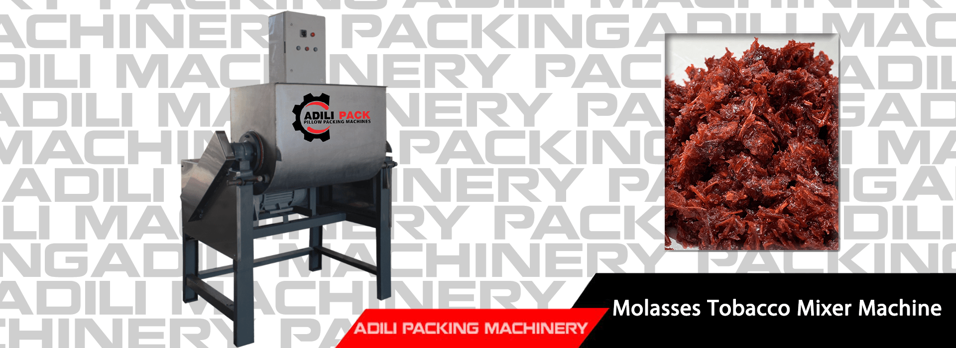 Tobacco mixer machine